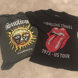 Target - Rock’n Roll Design Tees - Sublime and Rolling Stones